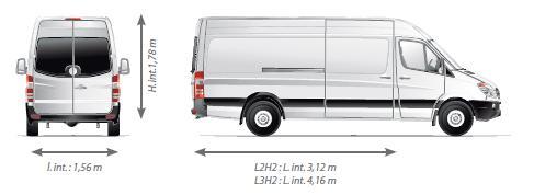 Largeur Exterieur Sprinter Mercedes Largeur Exterieur Sprinter Mercedes