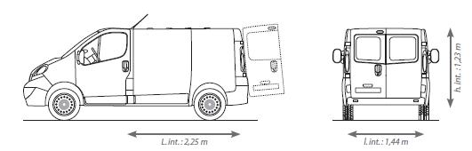Nissan primastar dimensions #4